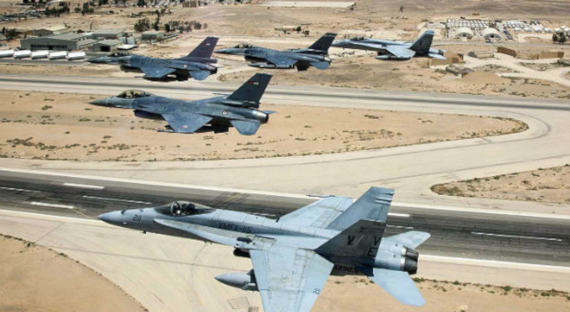 Авиация коалиции во главе с США отбомбилась по мирным поселениям Сирии
