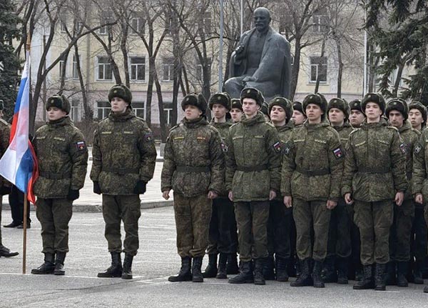 В Хакасии прошла первая репетиция Парада Победы