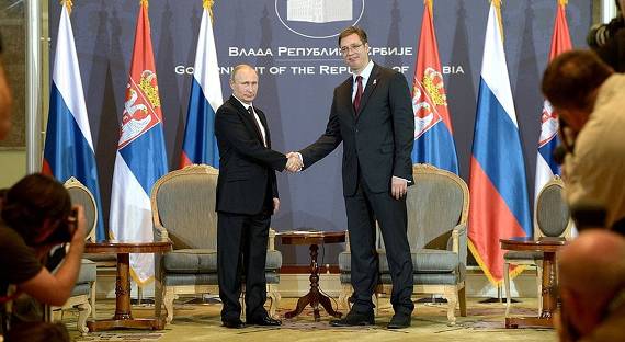 В Москве прошли переговоры между Путиным и Вучичем