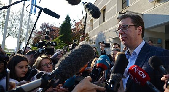 Вучич победил в первом туре президентских выборов в Сербии