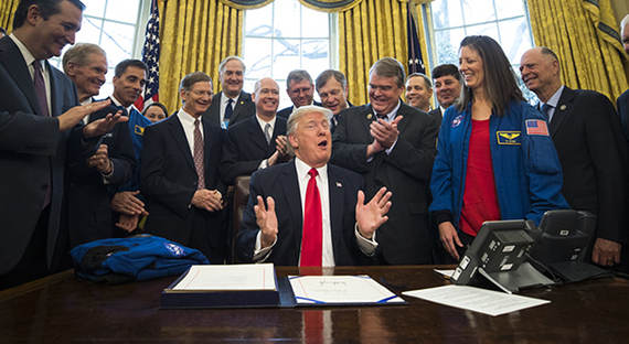 Трамп решил нарастить финансирование NASA