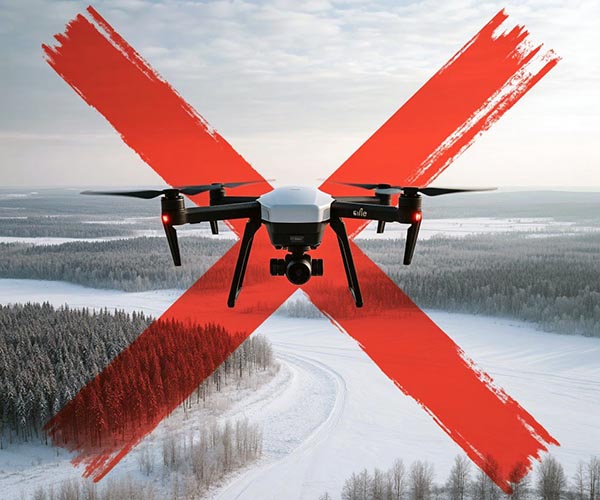 В Хакасии вводится запрет на полёты дронов