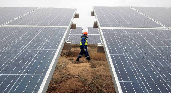В Бурятии началось строительство второй солнечной электростанции