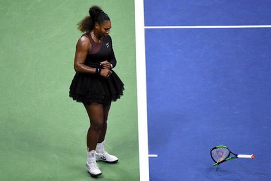 Серена Уильямс заплатит за истерику в финале US Open