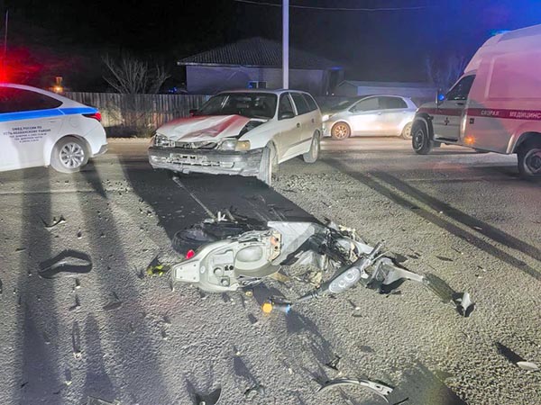 Трое детей на мопеде попали в ДТП в Усть-Абаканском районе