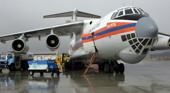 Поиски Ил-76 возобновились в Иркутской области