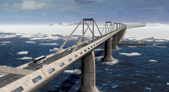 Сахалин просит власти страны построить мост на остров