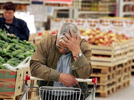 Россияне недовольны ценами на продукты перед Новым годом
