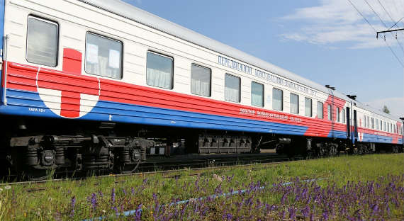 Хакасию в октябре посетит Поезд здоровья