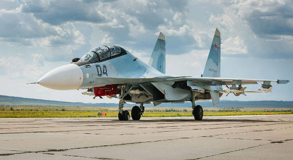 В Сирии разбился российский Су-30