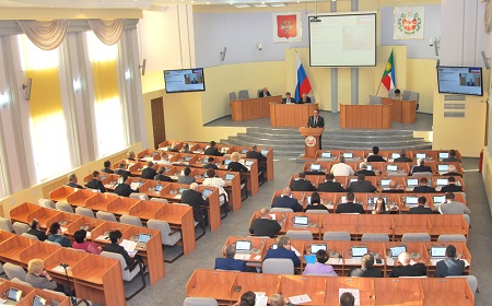 Верховный Совет Хакасии провел свою последнюю в этом году сессию