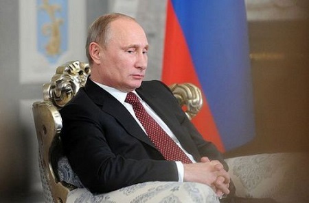Кремль не говорит о местонахождении Владимира Путина
