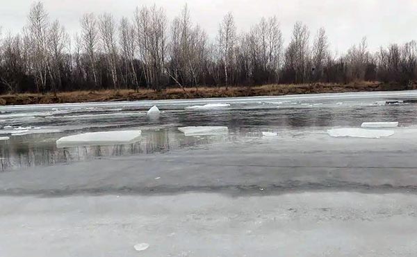 Семилетний ребёнок провалился под лёд в Минусинском районе