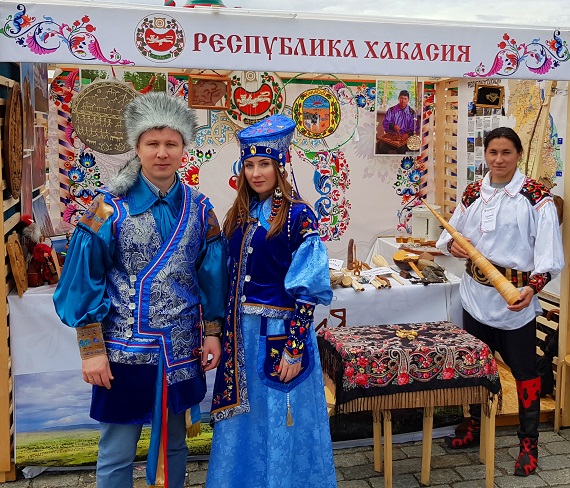 Хакасия прогремела на фестивале «Самоварфест» в Москве