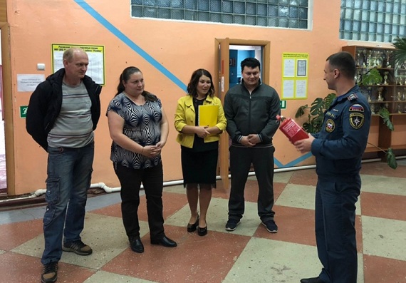 Хакасия - в "отличниках" по пожарной безопасности школ