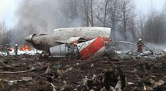 В Польше опубликовали новую запись черного ящика упавшего Ту-154