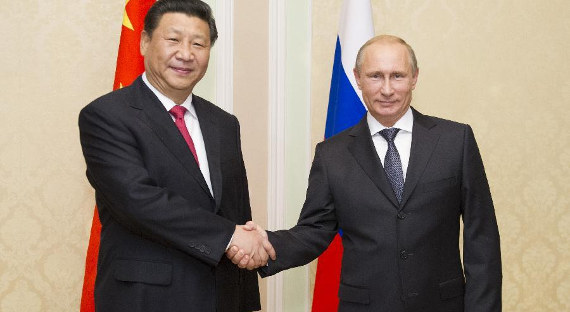 Президент Путин встретился с председателем КНР Си Цзиньпином
