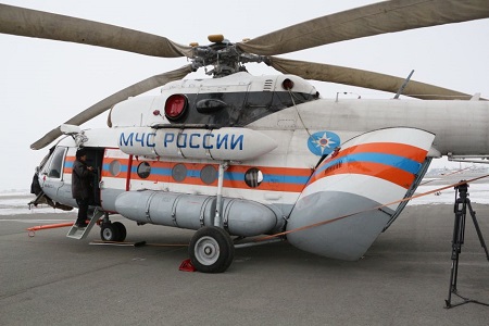 МЧС России поставило в Хакасию медицинский вертолетный модуль (ФОТО)