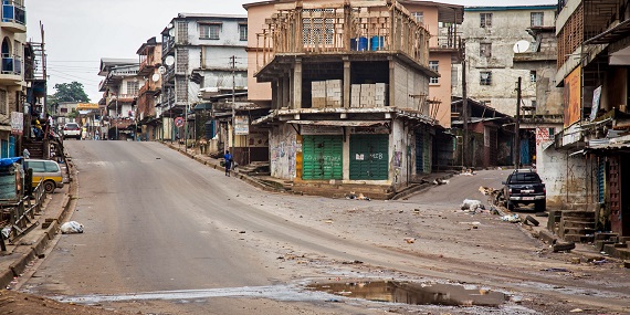 Жителям Сьерра-Леоне запретили бегать по улицам