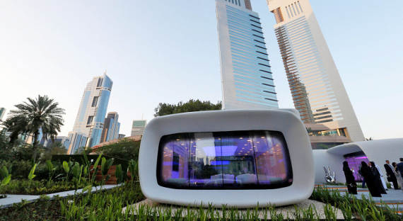 В Дубае распечатали здание на 3D-принтере