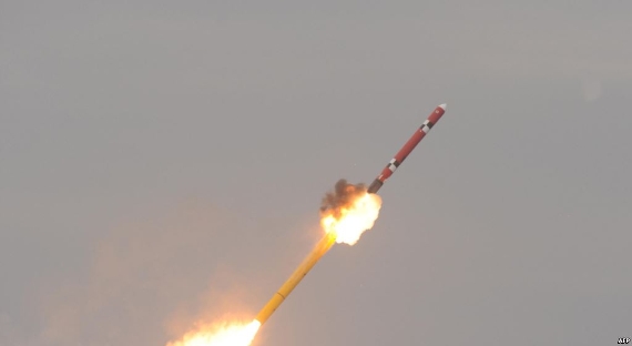 В КНДР состоялся очередной ракетный запуск