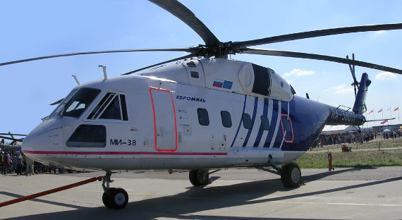 Минобороны РФ получит первые вертолеты Ми-38 уже летом