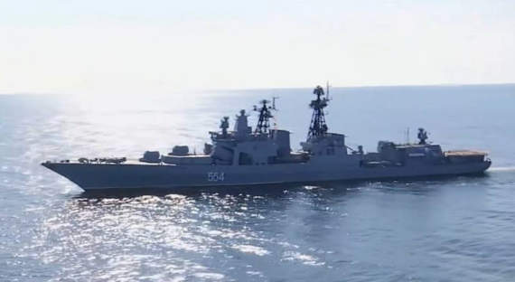 Корабль ВМС США попытался вторгнуться в российские воды