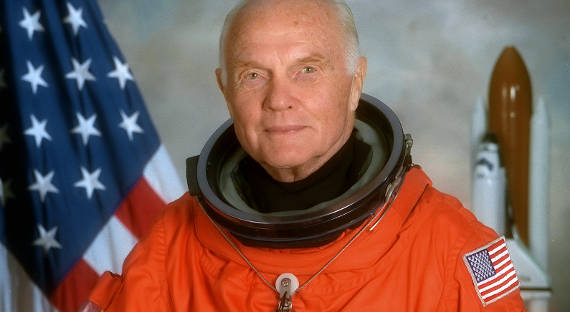 В США скончался Джон Гленн, первый американский астронавт