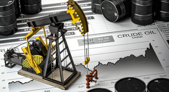 Нефть показывает рост на международных сырьевых рынках