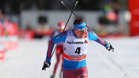 Россиянин Устюгов одержал четвертую победу подряд на «Тур де Ски»
