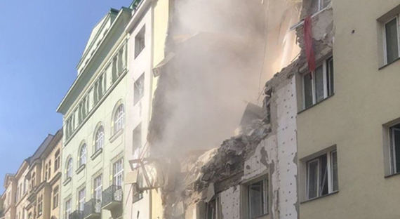 В жилом доме Вены произошел взрыв