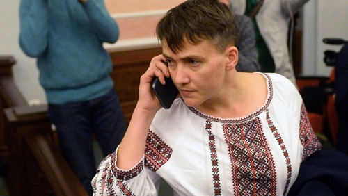 Надежда Савченко рассказала, что работала в службе секса по телефону