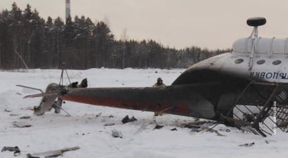 В Красноярском крае совершил жесткую посадку Ми-8