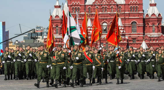 Для участия в параде Победы в РФ прибыли военные из 12 стран