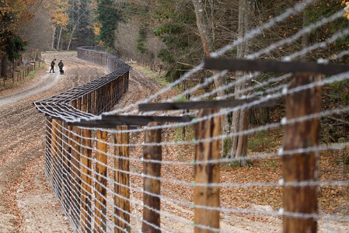 Латвия отгородилась от России забором длиной 23 километра