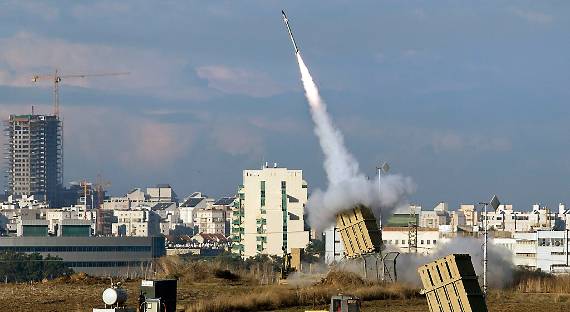 С территории Египта по Израилю был нанесен ракетный удар
