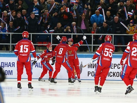Сборная России по хоккею с мячом стала чемпионом мира