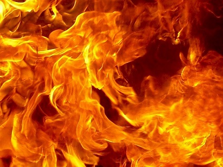 Почти сорок пожарных Хакасии боролись в республике с огнем