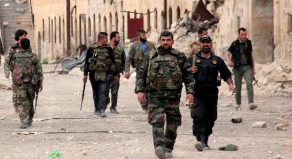Сирийская армия в Алеппо перешла в наступление
