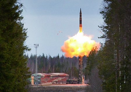 Россия успешно запустила с космодрома Плесецк очередной «Тополь-М»