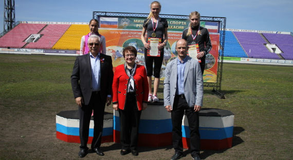 В Хакасии завершились крупные соревнования среди легкоатлетов