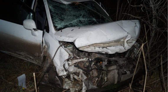Автоледи едва не погибла в ДТП под Саяногорском
