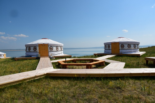 На озере Белё открыт эколого-экскурсионный комплекс "Скалки"