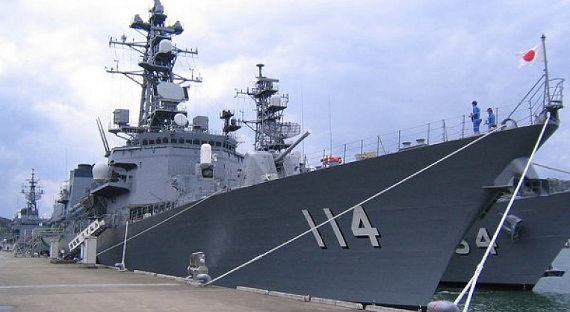 Японский эсминец примет участие в российско-японских учениях