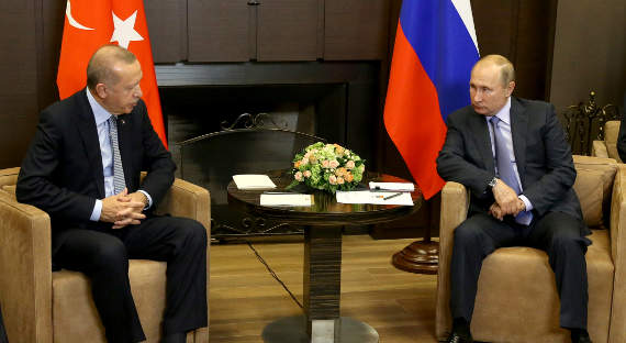 Путин и Эрдоган договорились о ситуации в Сирии