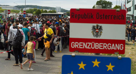 Австрия отказалась принимать мигрантов из лагеря «Мориа»