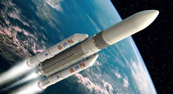 Запуск ракеты Ariane 5 сорвался из-за неисправного двигателя