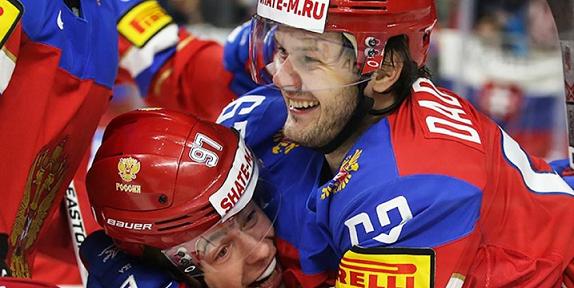 Сборная России разгромила Словакию на ЧМ-2018 по хоккею