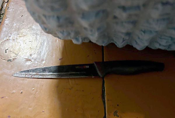 Пьяный абаканец изрезал ножом женщину и ребёнка