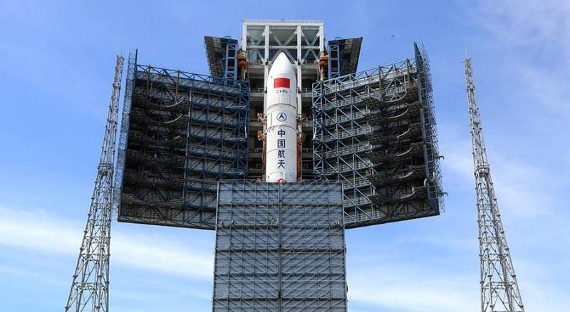 Китайская ракета "Чанчжэн-5" не смогла вывести спутник на орбиту (ВИДЕО)